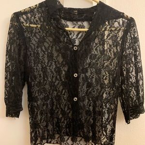 Vintage 1920/s lace blouse